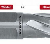 Karnasch HSS-XE kernboor Silver-Line Rail30, snijdiepte 30mm, Weldonopname 19mm