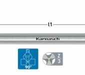 Karnasch HSS-XE verzinker 90°, extra lange 3-vlaksopname