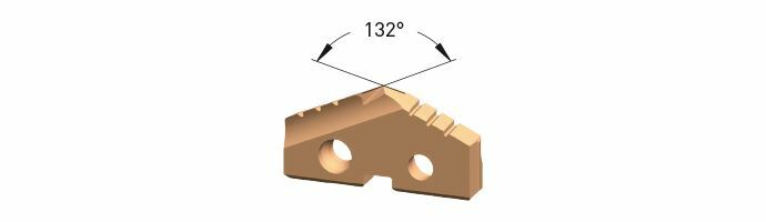 Karnasch Hardmetaal 20/30 Insert voor boorhouder, gecoat voor RVS, staal en gehard staal Ø 34,00mm, art. 2240100340