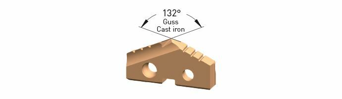 Karnasch HM20/30 insert voor boorhouder/gecoat voor GG, Ø23,00mm Art: 2245100230