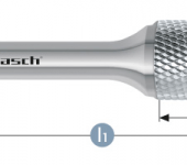 Karnasch HM freesstift ongecoat Type MICRO ZYA/HP-11