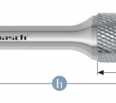 Karnasch HM freesstift ongecoat Type MICRO SPG/HP-11