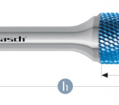 Karnasch HM freesstift Blue-Tec gecoat MICRO ZYA/HP-11