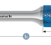 Karnasch HM freesstift Blue-Tec gecoat MICRO SPG/HP-11