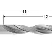 Karnasch HSS-XE Meerfasen-trappenboor DIN 8376, 180° GM voor doorlopende draad