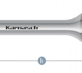 Karnasch HM freesstift ongecoat Type MICRO KUD/HP-11