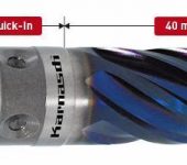 Karnasch HSS-XE Kernboor Blue-Line 40, snijdiepte 40 mm, Fein Quick-In, DURABLUE-gecoat