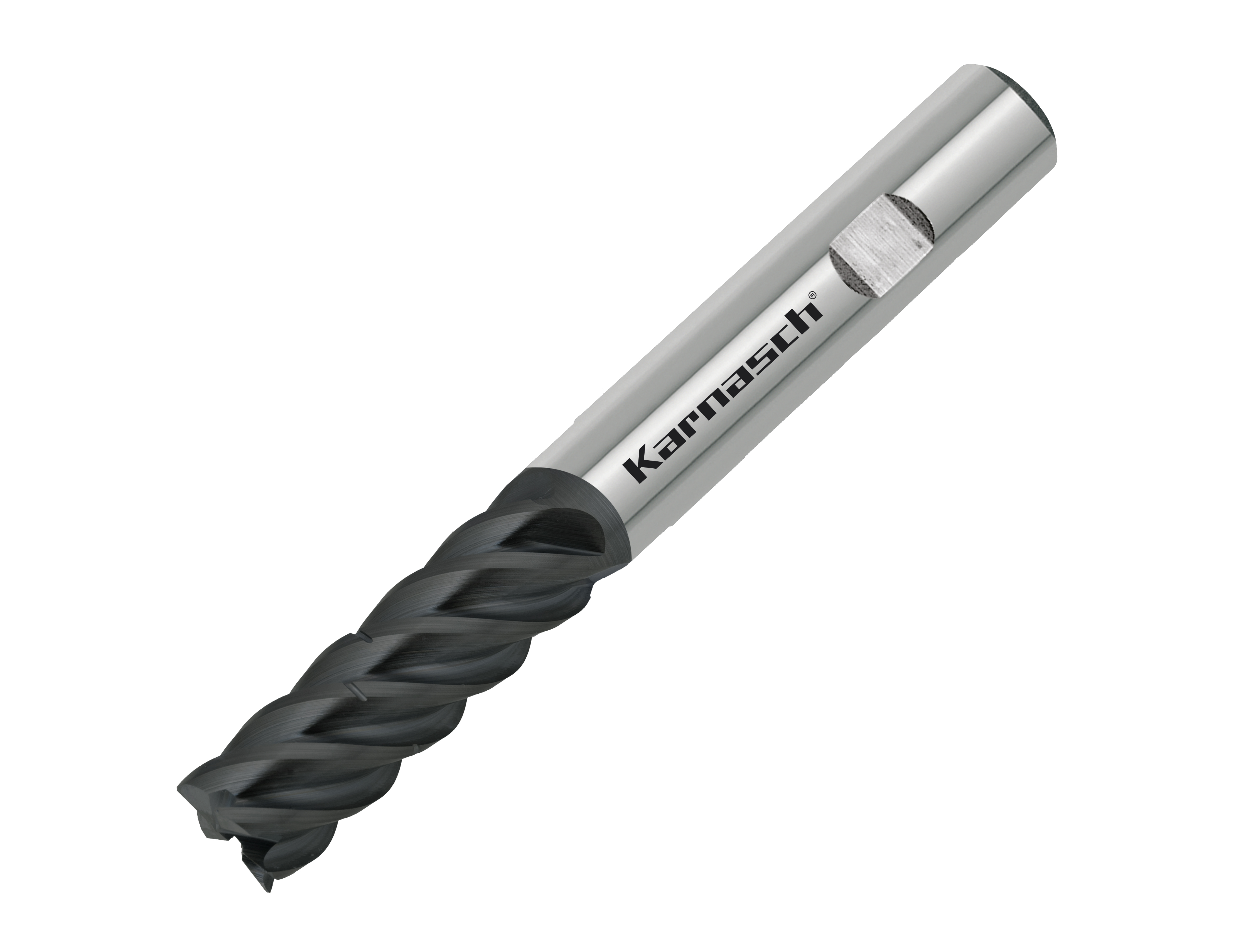 Karnasch VHM-Trochoidaal-frees met spaanbrekers, UGT Ø12,0 / L2=36/ Z=5 weldonopname UFX-3 Art: 3064601200036