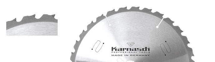 Karnasch Diamant (DP) cirkelzaagblad 350x2,8/2,2x30mm 36 FL - NL: UNI Art: 111350350006