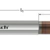 Karnasch BESTSELLER VHM-High-feed finishfrees <70 HRC/HHC/OBS Ø3,0/r1=0,15/r2=3,45/L3=9,0/d2=6,0mm