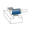 Karnasch VALUETOOL HM stiftfrees d1=16,0/l2=25/d2=6/l1=70mm ongecoat type ZYA/HP-3 Art: 113001121