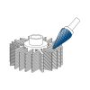Karnasch VALUETOOL HM stiftfrees d1=16,0/l2=26/d2=6/l1=74mm ongecoat type SKM/HP-3 Art: 113091056
