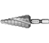 Karnasch trappenboor HSS-XE met bitopname, gespiraliseerd, d=6-20mm art. 213044