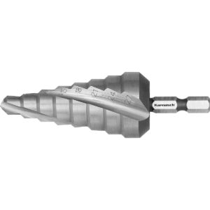 Karnasch trappenboor HSS-XE met bitopname, gespiraliseerd, d=6-27mm art. 213045
