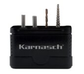 Karnasch bouten-uitdraai set M6, inhoud: cilindrische frees, centreerfrees, HSS-spiraalboor, boutenuitdraaier art. 214010